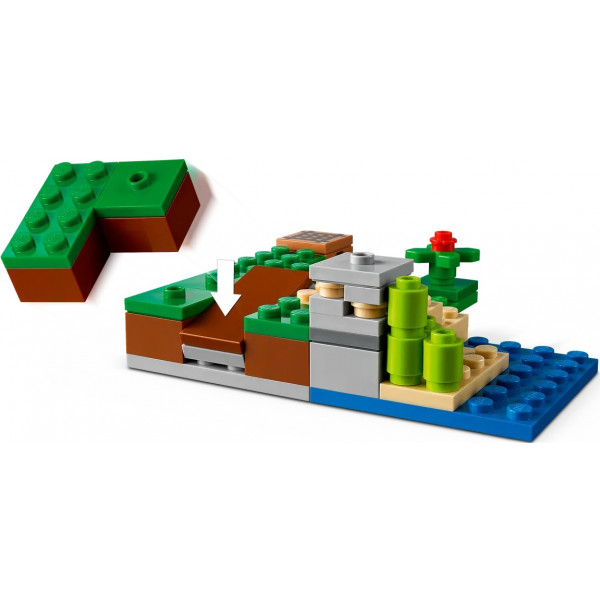 Фото - Конструктор LEGO Minecraft Засада Крипера (21177)