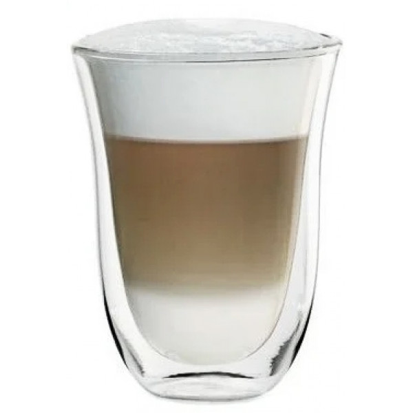 Фото - Набор стаканов с двойными стенками Delonghi ЛАТТЕ МАКІЯТО, 220 мл