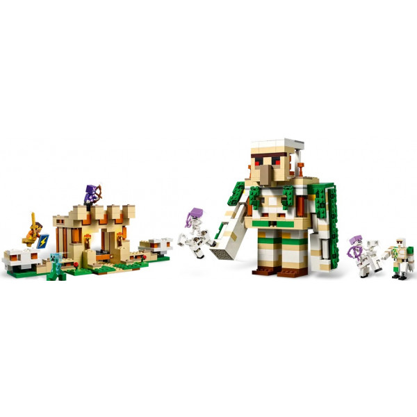 Фото - Конструктор LEGO Minecraft Крепость «Железный голем» (21250)