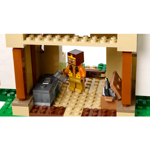 Фото - Конструктор LEGO Minecraft Крепость «Железный голем» (21250)