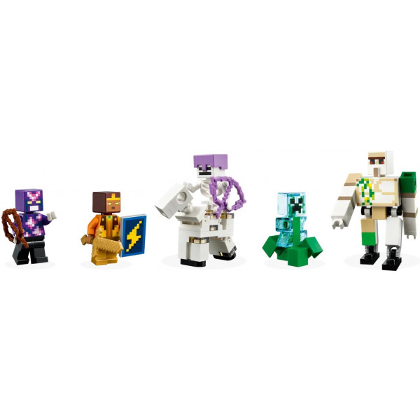 Фото - Конструктор LEGO Minecraft Крепость «Железный голем» (21250)