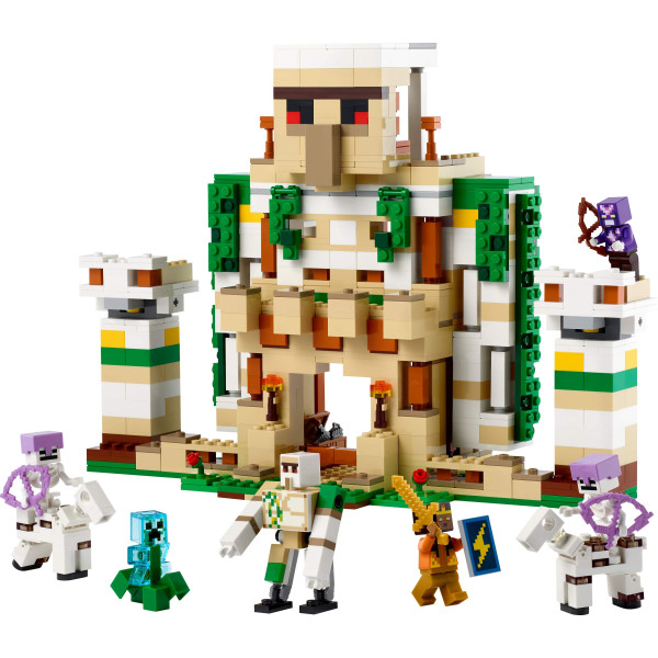 Фото - Конструктор LEGO Minecraft Крепость «Железный голем» (21250)