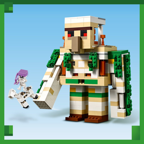 Фото - Конструктор LEGO Minecraft Крепость «Железный голем» (21250)