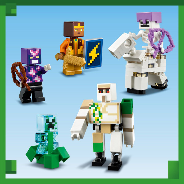 Фото - Конструктор LEGO Minecraft Крепость «Железный голем» (21250)