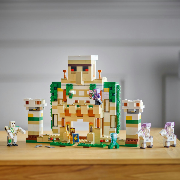 Фото - Конструктор LEGO Minecraft Крепость «Железный голем» (21250)