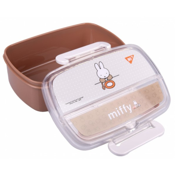Фото - Ланч-бокс YES Miffy 750 мл с принадлежностями (708372)