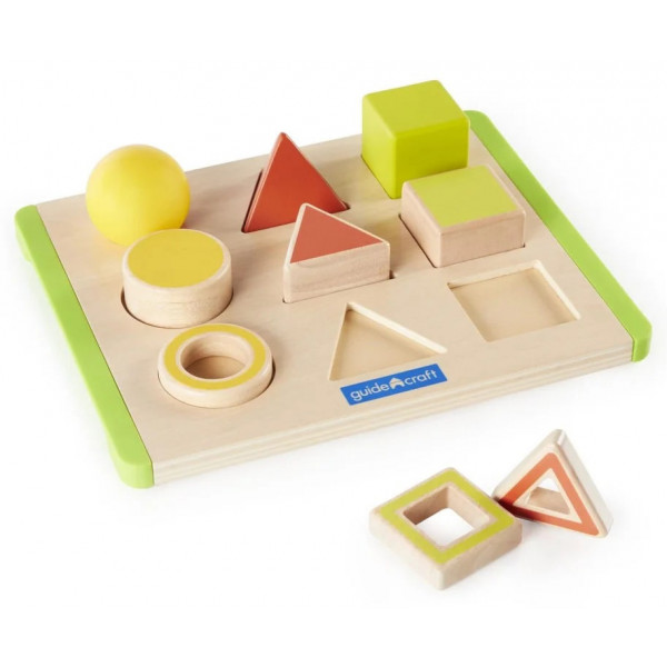 Фото - Сортер Guidecraft Manipulatives Фигуры в пространстве (G6744)