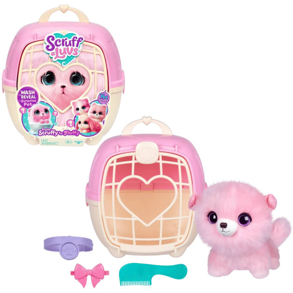 Фото - Мягкая игрушка-сюрприз Scruff a Luvs Лохматое превращение, пудровый (30326)