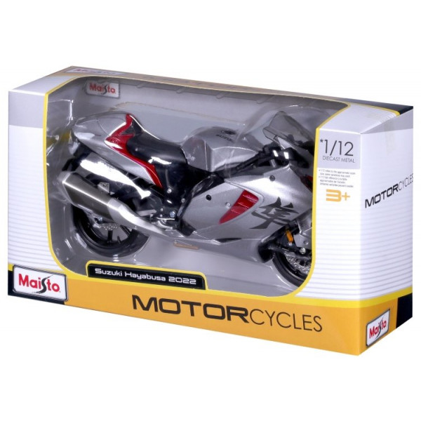 Фото - Коллекционная машинка 1:12 Maisto Suzuki Hayabusa 2022 (31101-21848)