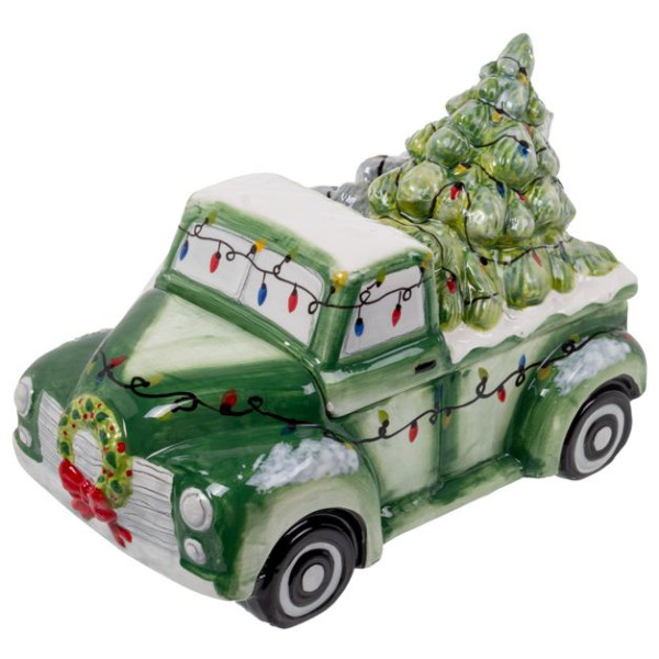 Фото - Емкость для хранения Lefard Новогодняя машина 21х18.5х33 см (927-010)