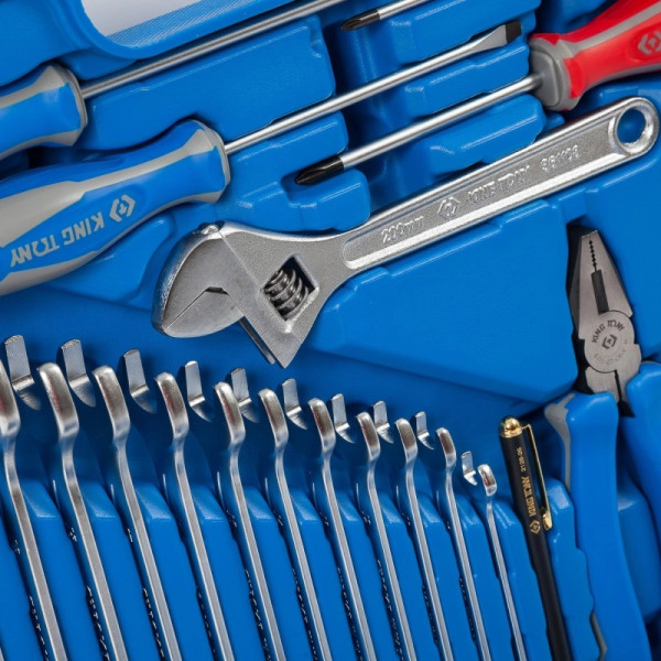 Фото - Набор инструментов KING TONY 1/4"+1/2" 103 шт. в пластиковом кейсе (7503MR)