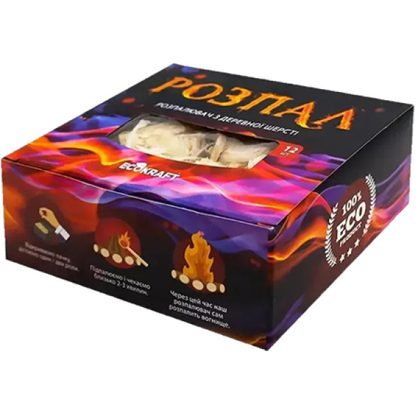 Фото - Разжигатель Ecokraft 12 шт. (РДЕ0025) Фото - Разжигатель Ecokraft 12 шт. (РДЕ0025)