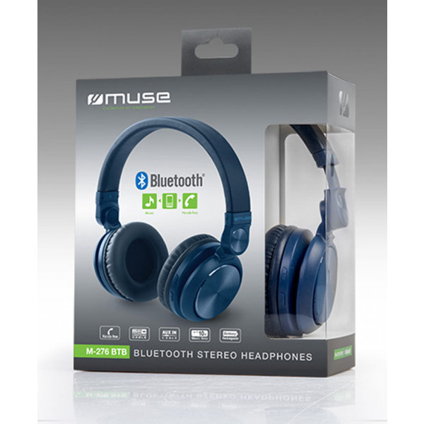 Фото - Наушники накладные беспроводные Muse M-276 BTB