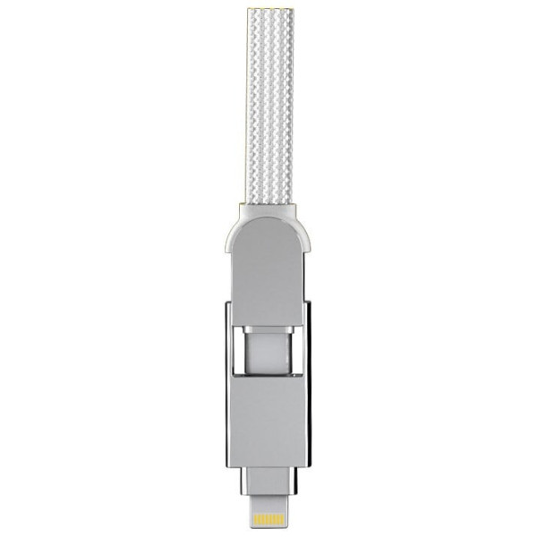 Фото - Кабель синхронизации данных Rolling Square 6in1, inCharge XL 2 м White (XLM02R)