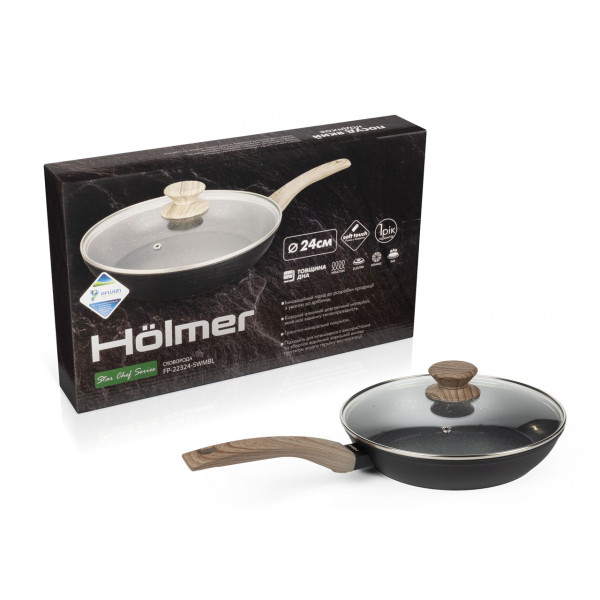Фото - Сковорода универсальная Holmer FP-22324-SWMBL Star Chef