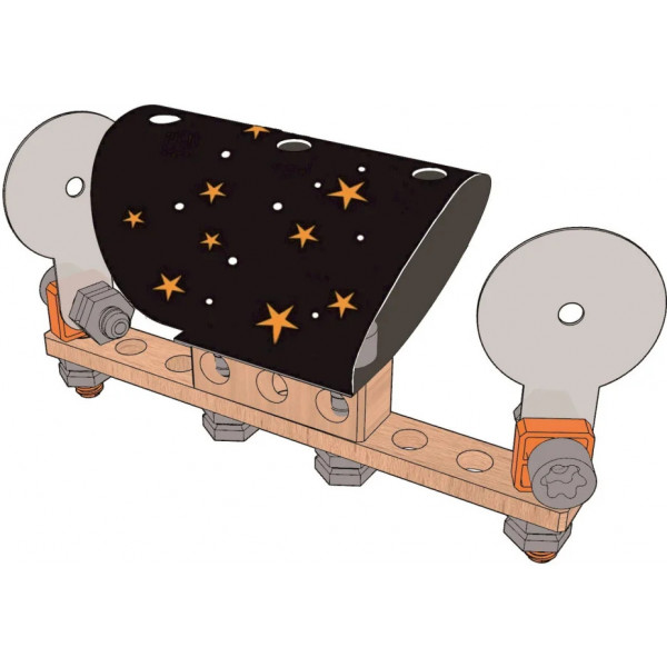 Фото - Деревянный конструктор Hape Inventor Оптическая лаборатория 54 деталей (E3034)