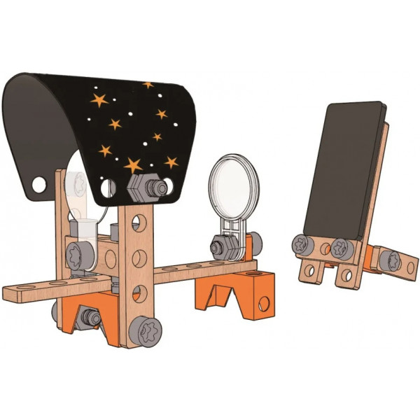 Фото - Деревянный конструктор Hape Inventor Оптическая лаборатория 54 деталей (E3034)