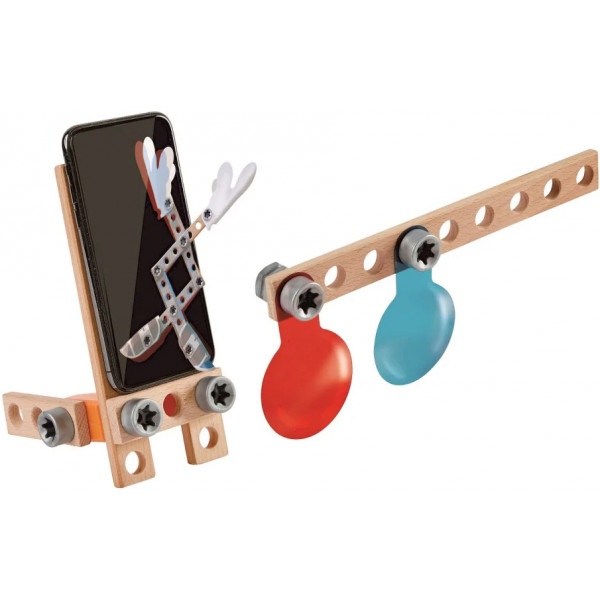 Фото - Деревянный конструктор Hape Inventor Оптическая лаборатория 54 деталей (E3034)