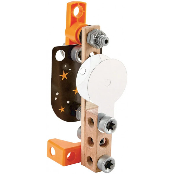 Фото - Деревянный конструктор Hape Inventor Оптическая лаборатория 54 деталей (E3034)