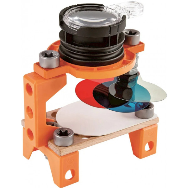 Фото - Деревянный конструктор Hape Inventor Оптическая лаборатория 54 деталей (E3034)