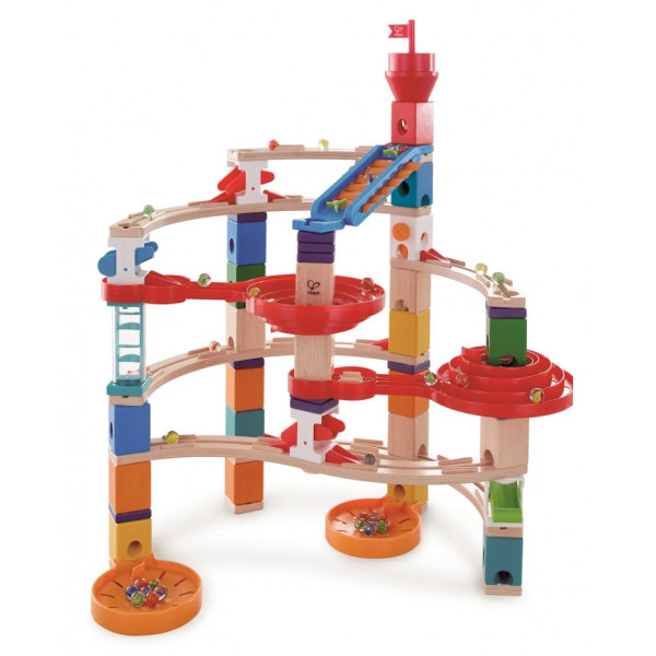 Фото - Деревянный конструктор Hape Quadrilla Спирали 129 эл. (E6024)