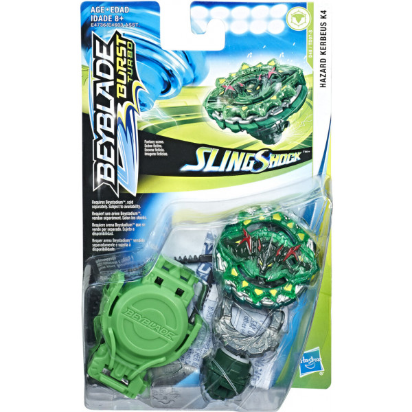Фото - Волчок Hasbro и пусковое устройство Beyblade Sling Shogk Kerbeus K4 (E4603_E4736)