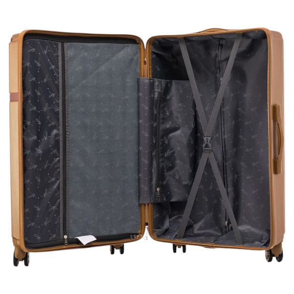 Фото - Чемодан Semi Line L Gold (T5667-4)