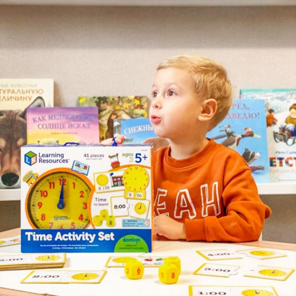 Фото - Настольная игра развивающая (5-7 лет) Learning Resources Изучаем Время (LER3220)