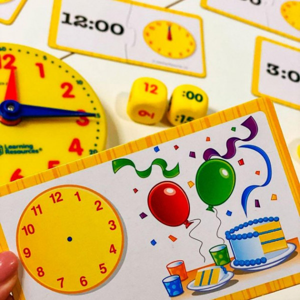 Фото - Настольная игра развивающая (5-7 лет) Learning Resources Изучаем Время (LER3220)