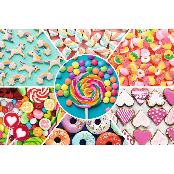 Фото - Пазлы (8+) Trefl "Сладости"- (300 элм.)(23004)