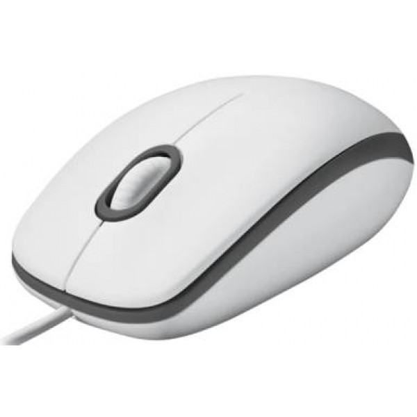 Фото - Уценка - Мышь проводная Logitech M100 White (910-006764)