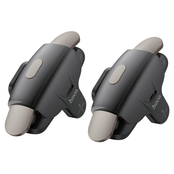 Фото - Геймпад HOCO GM6 Wild wolf pulse mobile game button Black Metal Gray (6931474751959)