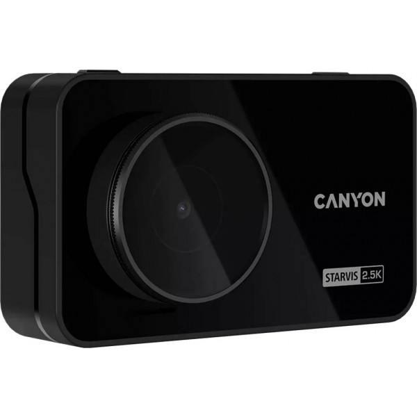 Фото - Видеорегистратор Canyon DVR25GPS WQHD 2.5K 1440p GPS Wi-Fi Black (CND-DVR25GPS)