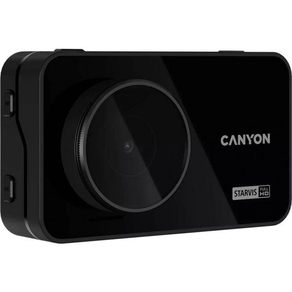 Фото - Видеорегистратор Canyon DVR10GPS FullHD 1080p GPS Wi-Fi Black (CND-DVR10GPS)