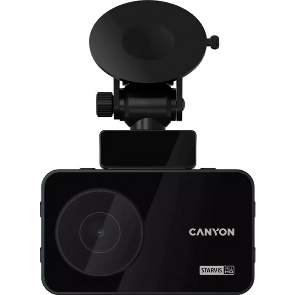 Фото - Видеорегистратор Canyon DVR10GPS FullHD 1080p GPS Wi-Fi Black (CND-DVR10GPS)
