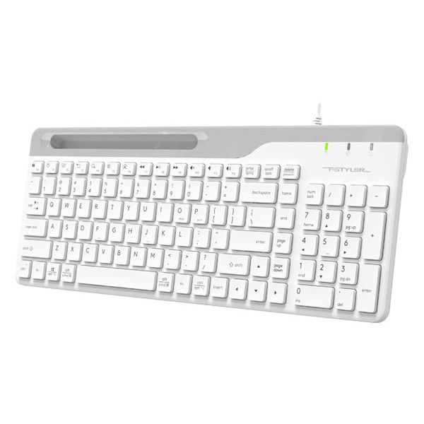 Фото - Клавиатура проводная A4tech FK25 (White)