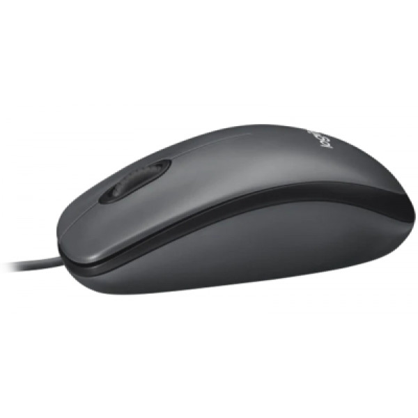 Фото - Уценка - Мышь проводная Logitech M100 Black (910-006652)