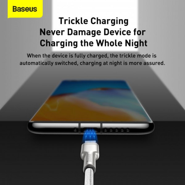 Фото - Кабель синхронизации данных Baseus AM-Type-C M 2.0 m 6.0A 66W (CAKF000202)