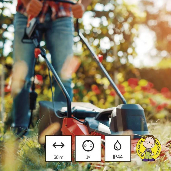 Фото - Удлинитель 220В EMOS P01830, 1 розетка, 30м.