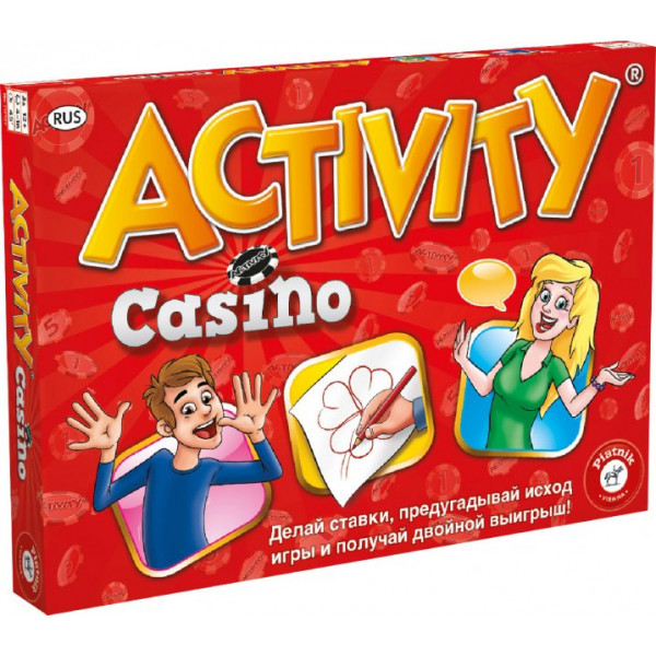 Фото - Настольная игра карточная (12+) Piatnik Activity Казино (PT-717727)