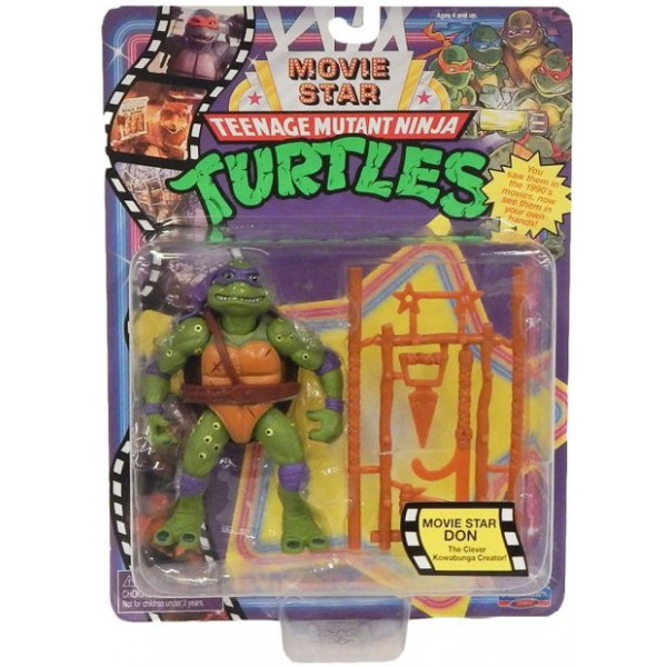 Фото - Коллекционная фигурка TMNT MOVIE STAR 1992 - ДОНАТЕЛО (12 cm) (81332) (81332)
