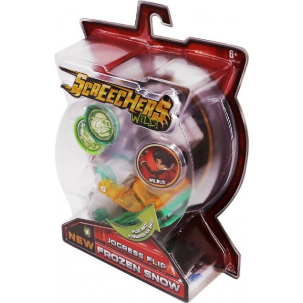 Фото - Машинка-трансформер Screechers Wild! S2 L1 - Фроузэн Сноу (EU684202)