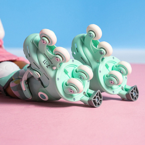 Фото - Ролики YVolution Switch Skates Салатовые (YR25G4)