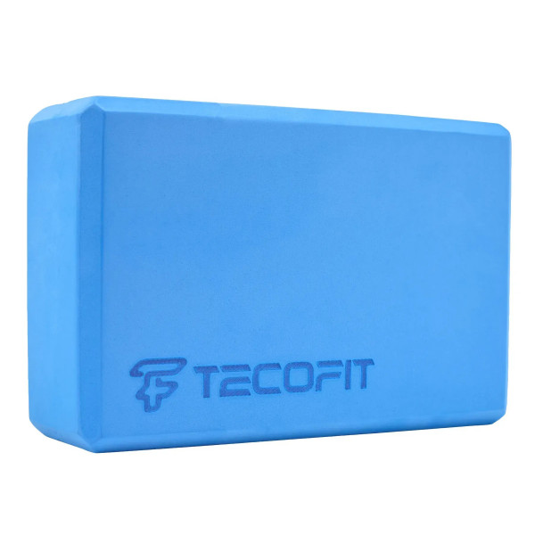 Фото - Блок для йоги TECOFIT Solid Color Yoga Block Blue (TOP17123690/1)