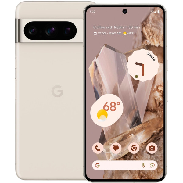 【美品】Pixel 8 Pro 256GB Porcelain Simフリー Смартфон Google Pixel 8 Pro 256GB Porcelain (Восстановленный
