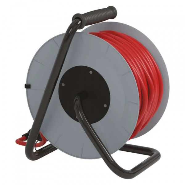 Фото - Удлинитель 220В EMOS на катушке P09240M 4 розетки, 40 м, ПВХ