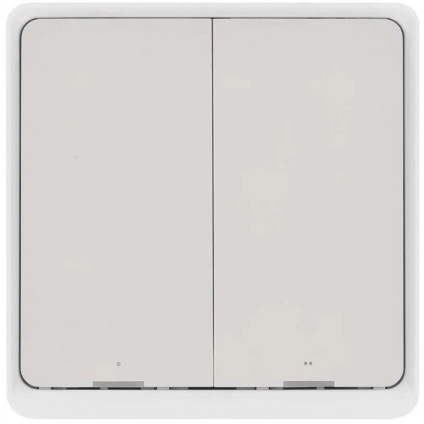 Фото - Беспроводной выключатель EMOS умный H5012 GoSmart 2 кнопки, белый Фото - Беспроводной выключатель EMOS умный H5012 GoSmart 2 кнопки, белый
