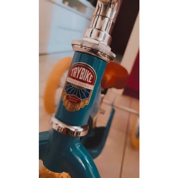 Фото - Беговел Trybike Blue (TBS-2-BLU-VIN+TBS-100-TKV)