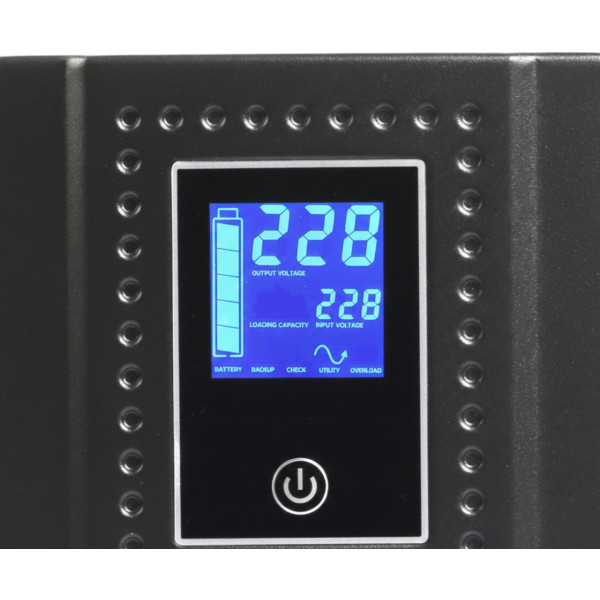 Фото - Источник бесперебойного питания EnerGenie 2000VA (EG-HI-PS2000-02)