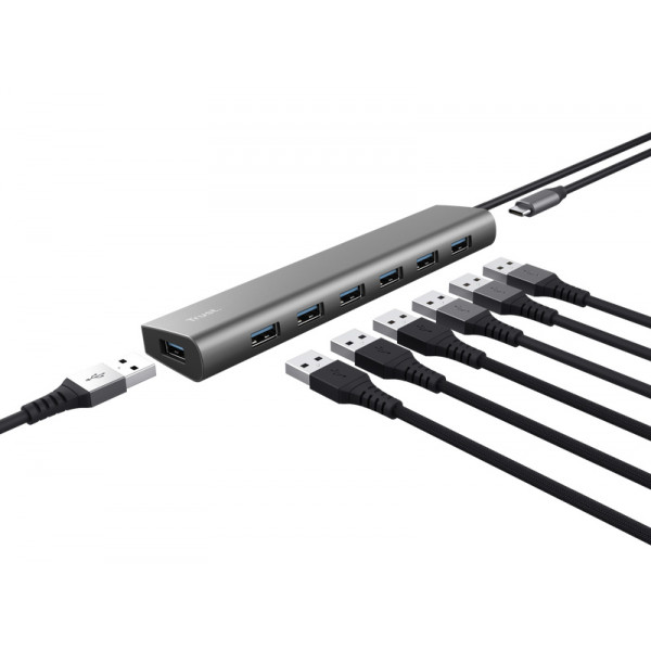 Фото - Хаб USB Trust Dalyx 7-IN-1 USB-A 3.2 (24967)